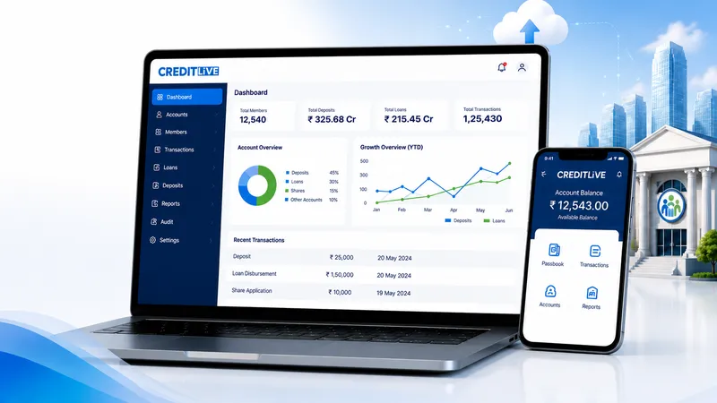 CREDITLive dashboard on multiple devices
